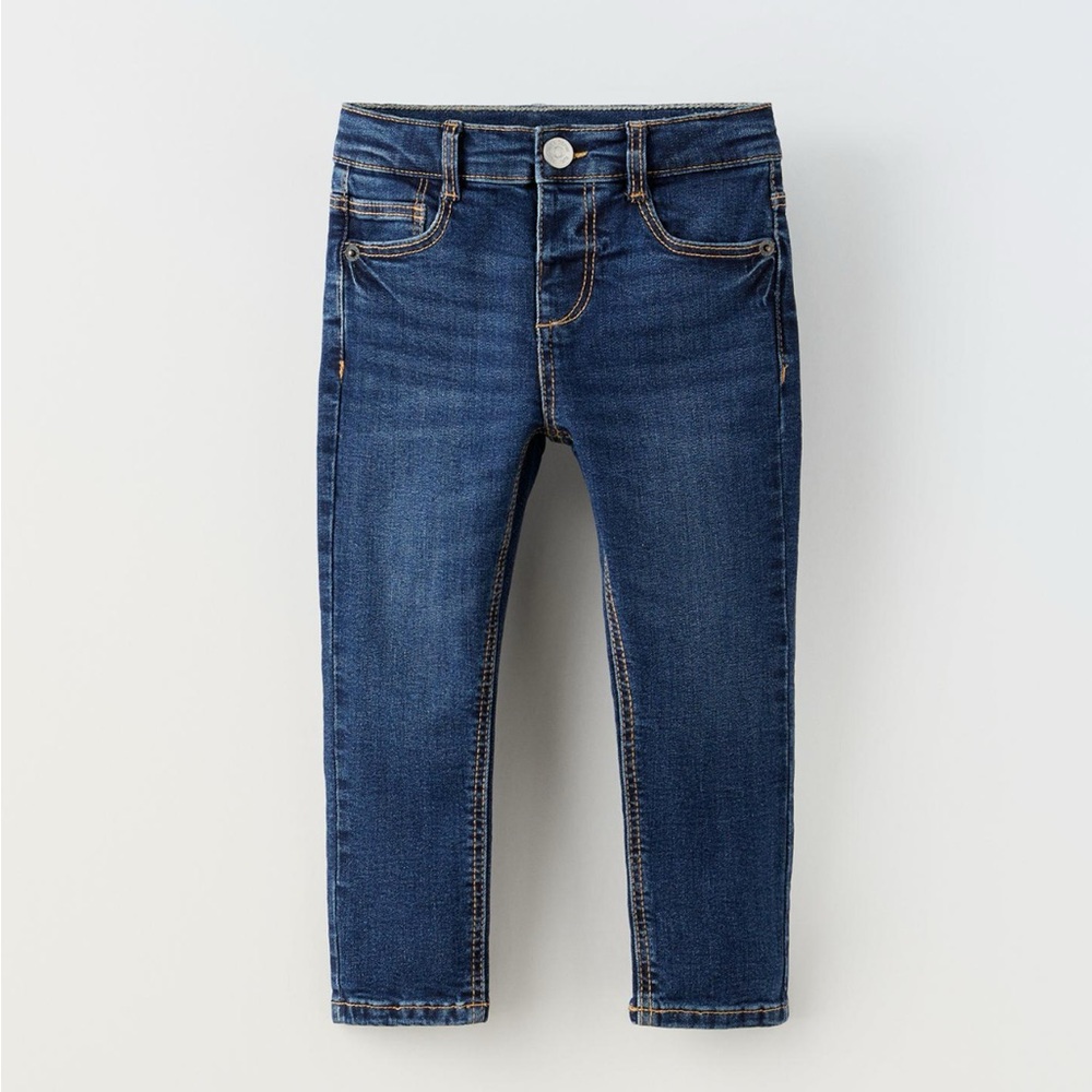 Zara Dark Blue Skinny Jeans